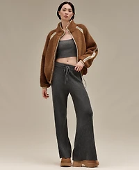 Ugg Women's Nikia Crochet Long Sleeve Fluff Jacket