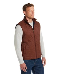 Weatherproof Vintage Men's Hexagon Quilted Vest