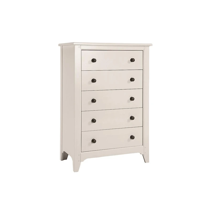 Westwood Design Taylor 5-Drawer Chest, Sea Shell