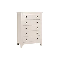 Westwood Design Taylor 5-Drawer Chest, Sea Shell