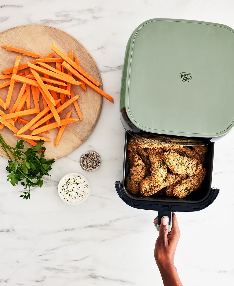 GreenLife 5.3 Quart Digital One-Touch Air Fryer