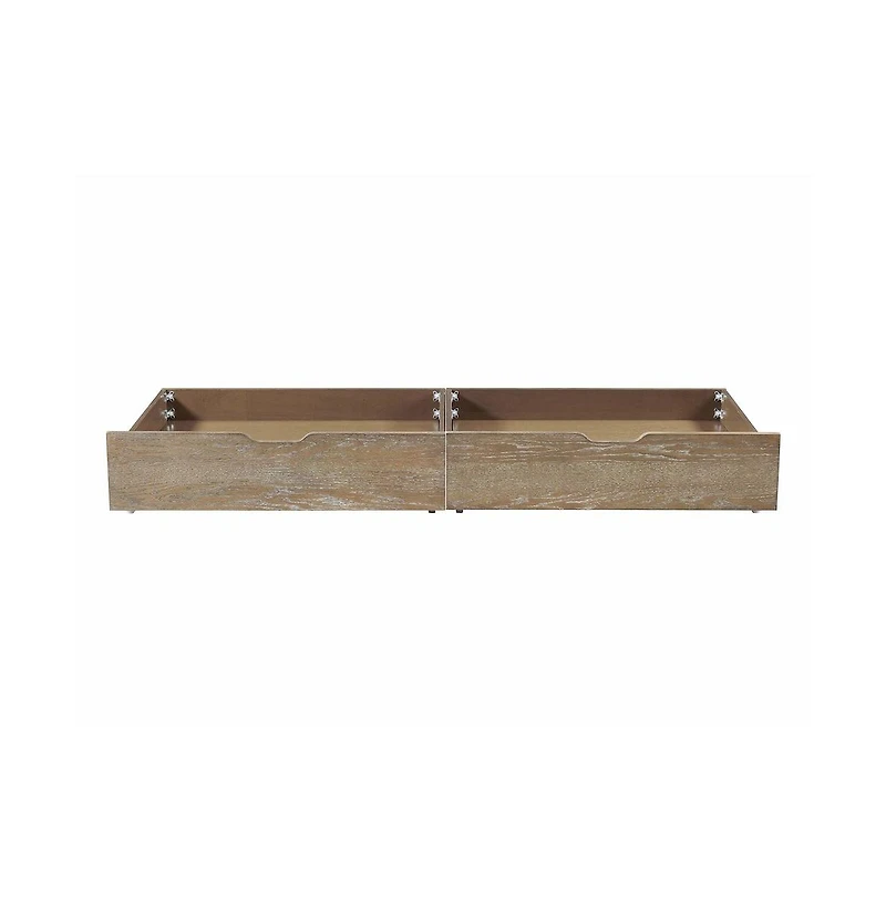Westwood Design Leland Traditional Wood Complete Full Bed in Sandwash Gray