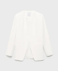 Mango Women's Double-Breasted Suit Jacket