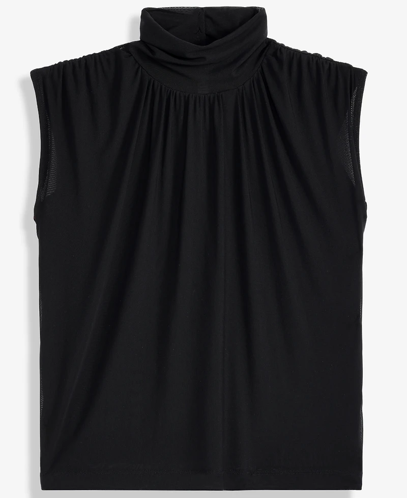 I.n.c. International Concepts Women's Mock-Neck Tank Top, Macy's Exclusive