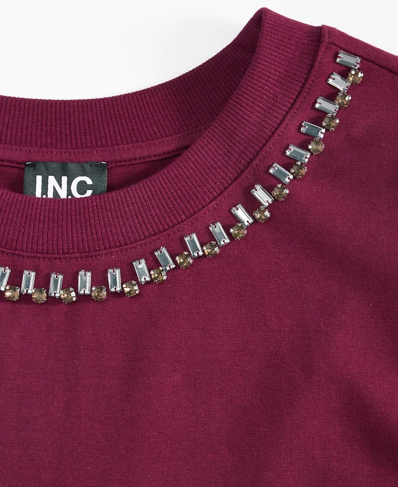 I.n.c. International Concepts Women's Embellished T-Shirt