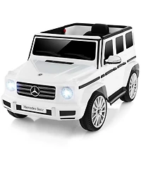 Licensed Mercedes-Benz G500 Kids Ride-on Car 12V Battery Powered Ride-on Truck Painted
