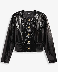 I.n.c. International Concepts Women's Sequin Jacket, Macy's Exclusive