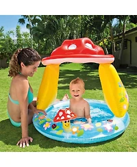 Intex Inflatable Mushroom Water Play Center Kiddie Baby Swimming Pool Ages 1-3