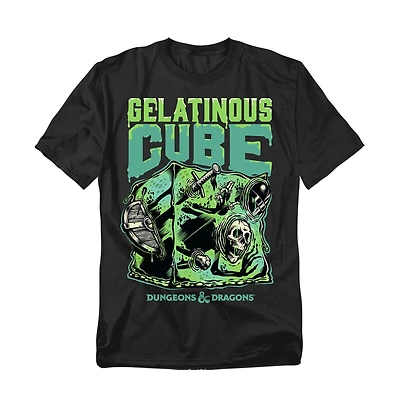 Logovision Men's Dungeons & Dragons Acid Gelatinous Cube T Shirt