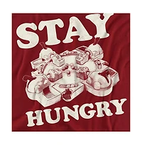 Logovision Men's Hungry Hippos Always Stay T Shirt