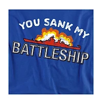 Logovision Men's Battleship You Sank My T Shirt