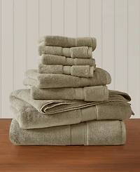 Madison Park Signature Luxury Zero Twist Cotton 8-Pc. Bath Towel Set