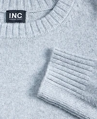 I.n.c. International Concepts Women's Ribbed-Trim Crewneck Pullover Sweater, Macy's Exclusive