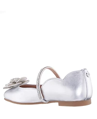 Nina Little and Big Girls Izzy Metallic Ballet Dress Shoe