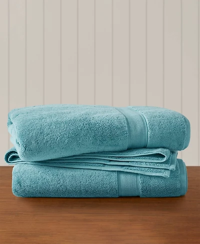 Madison Park Signature Luxury Zero Twist Cotton 2-Pc. Bath Sheet, 34" x 68"