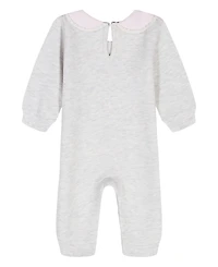 Tommy Hilfiger Baby Girls Oxford Peter Pan Collar Coverall