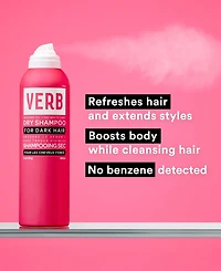 Verb Dark Jumbo Dry Shampoo, 10 oz.