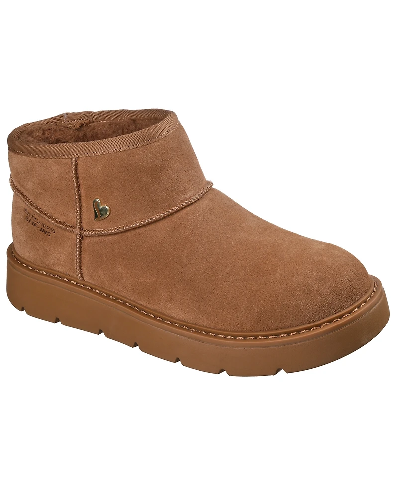 Skechers Women's Slip-Ins: Keepsakes Cozy - Mini Boots from Finish Line