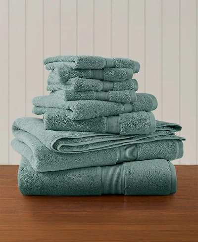 Madison Park Signature Luxury Zero Twist Cotton 8-Pc. Bath Towel Set