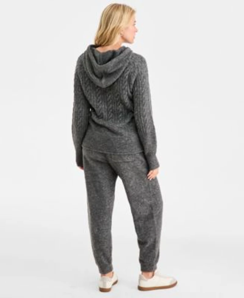 On 34th Womens Cozy Sweater Hoodie Joggers Macys Exclusive