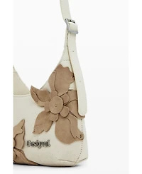Desigual Women's Small floral applique bag