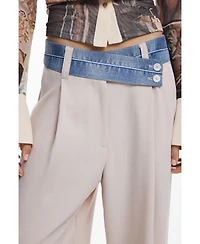 Desigual Women's Hybrid long pants