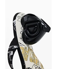 Desigual Women's Heart heel sandal