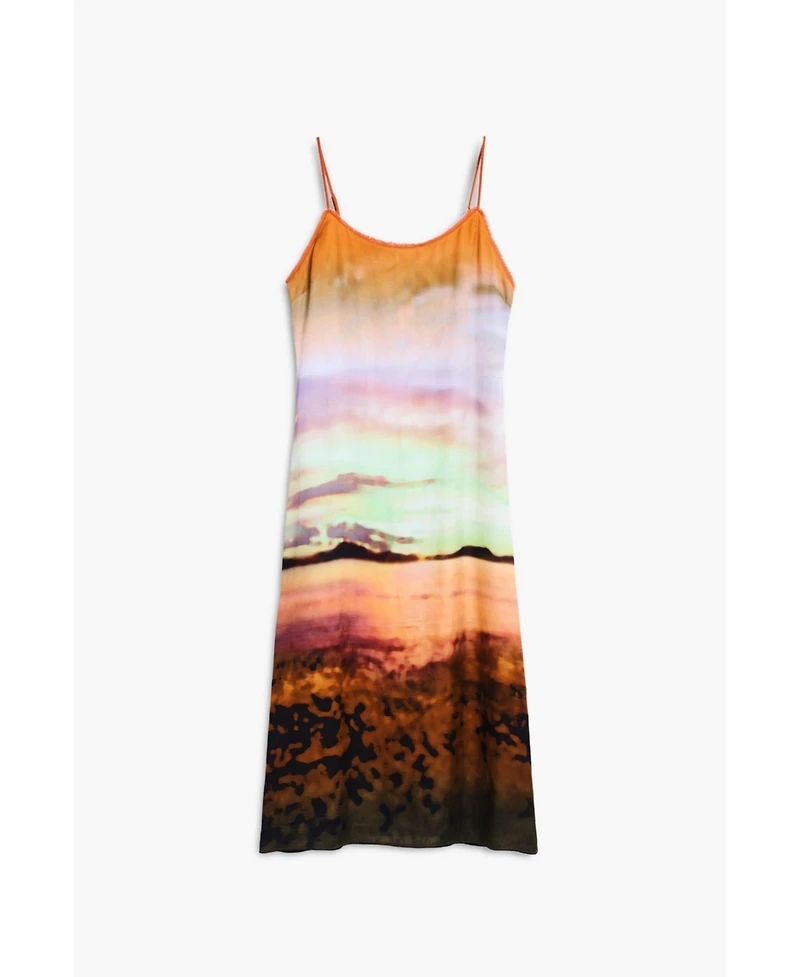 Desigual Women's Long sunset strap dress