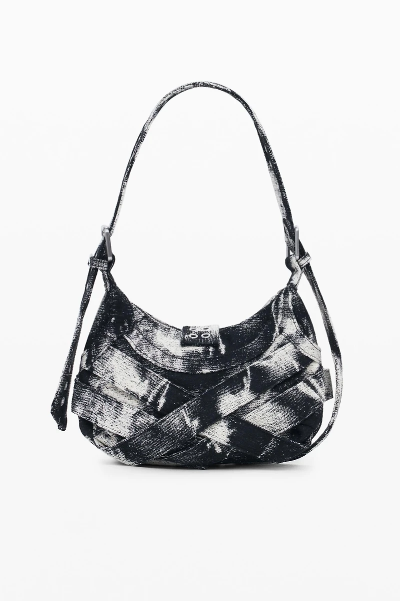 Desigual Women's Printed medium bag with buckles
