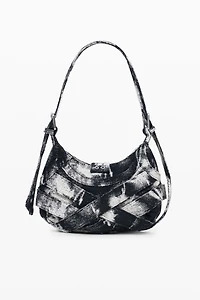 Desigual Women's Printed medium bag with buckles
