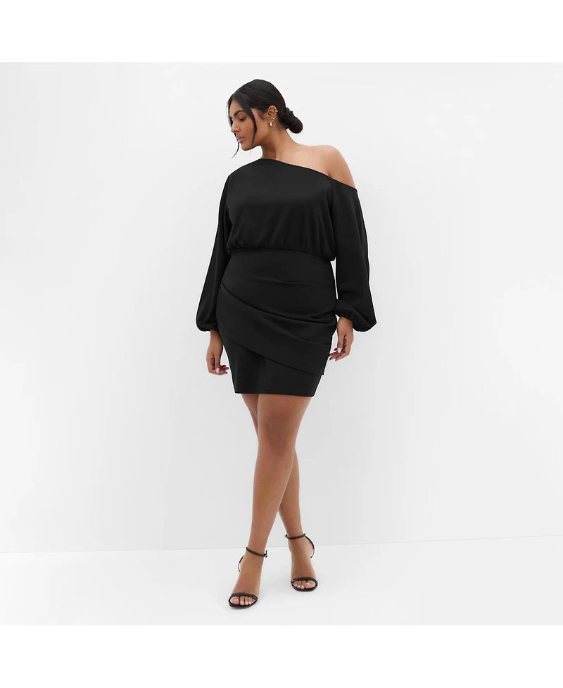 City Chic Women's Alysia Mini Dress