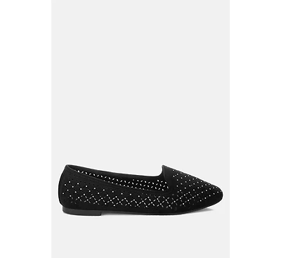 London Rag Kyrie Cut Out Detail Ballerinas Women