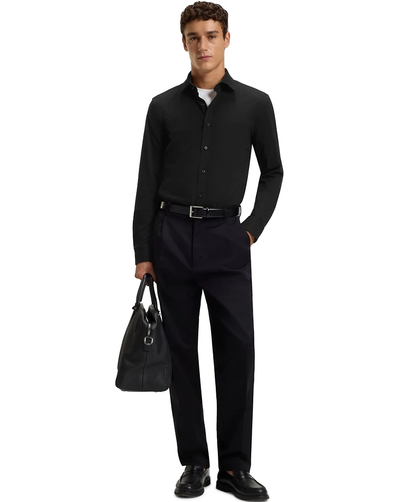 Boss by Hugo Men's Stretch Cotton Slim-Fit Dress Shirt
