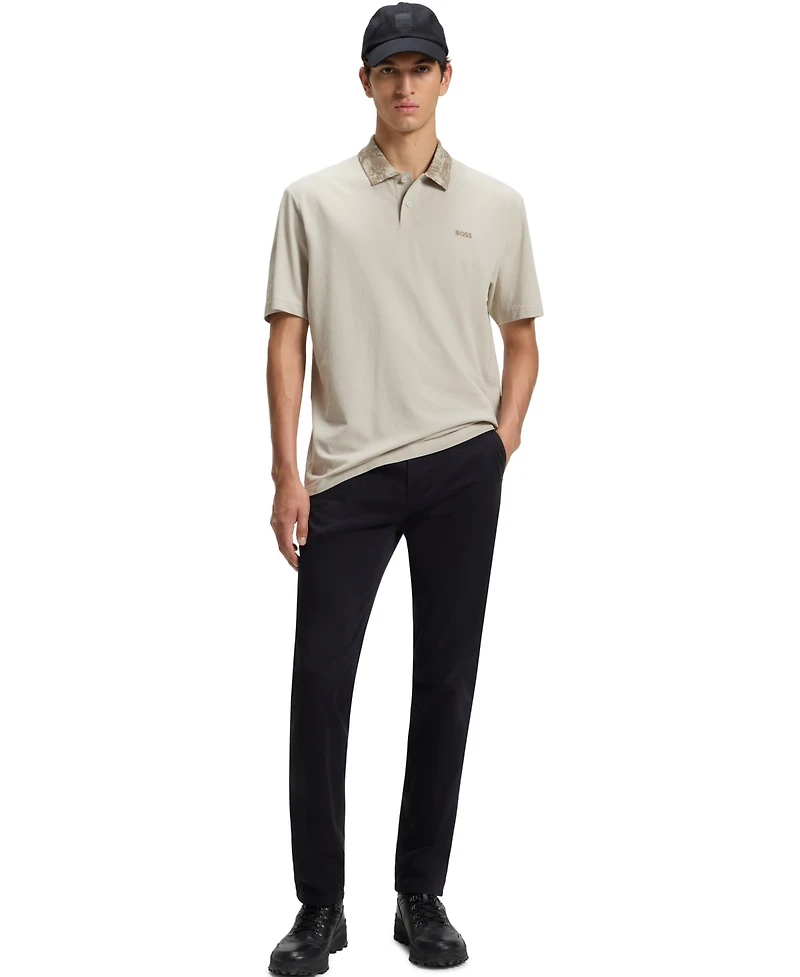 Boss by Hugo Men's Cotton Pique Relaxed-Fit Polo Shirt