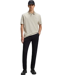 Boss by Hugo Men's Cotton Pique Relaxed-Fit Polo Shirt
