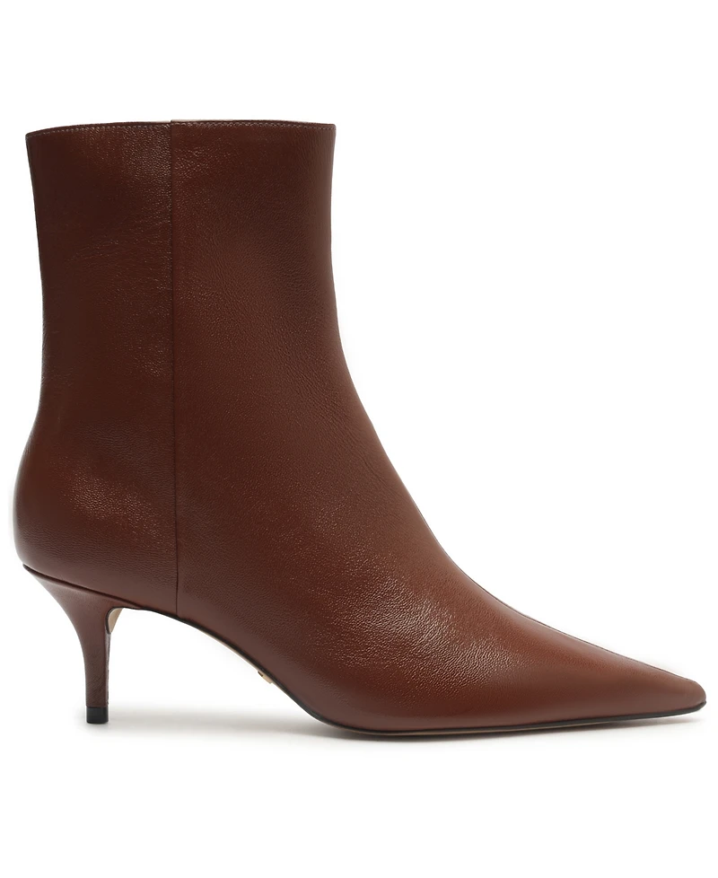 Arezzo Women's Sasha Low Kitten Heel Booties