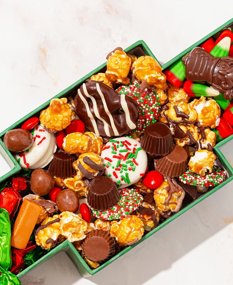 Bonnie & Pop Christmas Mixed Sweets Nutcracker Gift Box, 12 oz