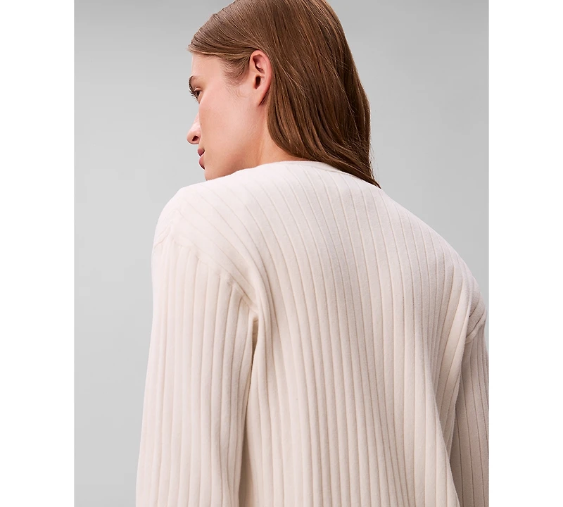 Calvin Klein Women's Long Sleeve Duster Cardigan Sweater