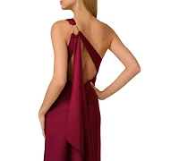 Adrianna Women's Stretch One-Shoulder Dress