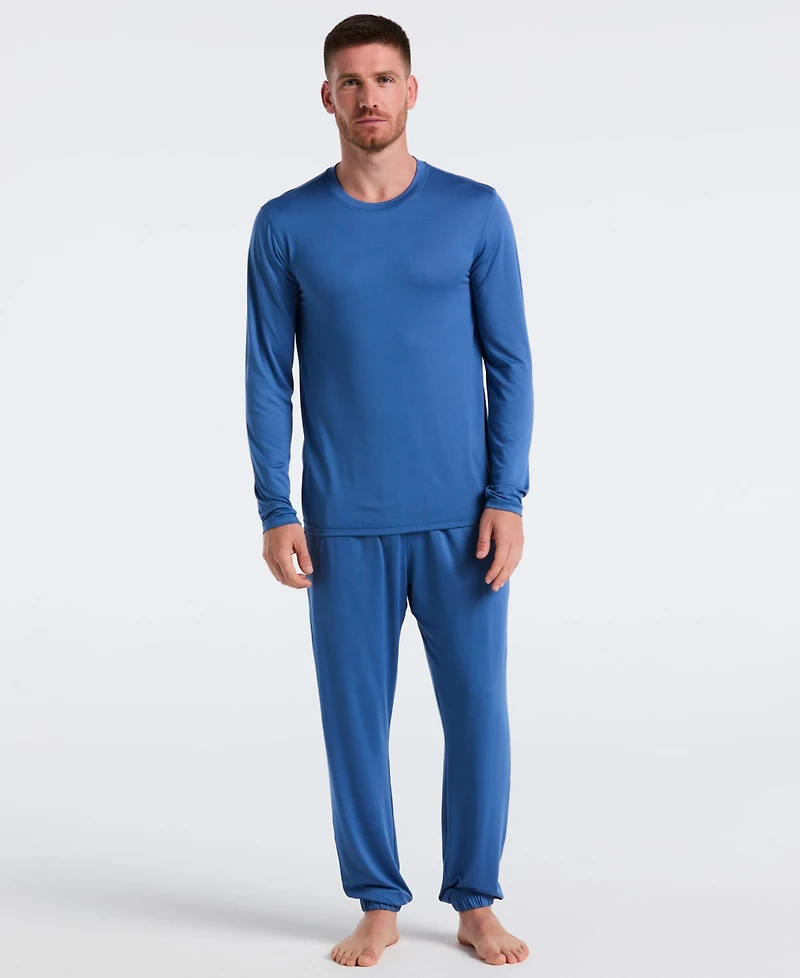 Perry Ellis Portfolio Men's Deluxe Touch Knit Jogger Pants