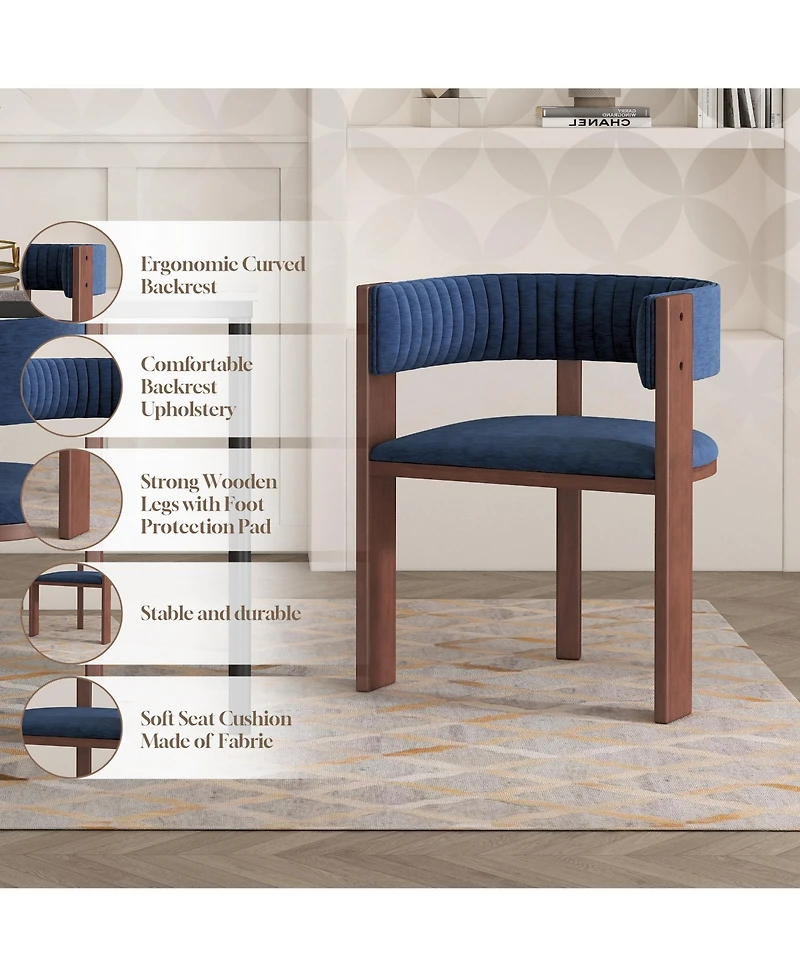 Wooden dining chairs set of 2 Dining room chair for kitchen, home, living room, dining room