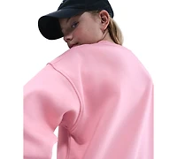 Nike Big Girls 7-16 Sportswear Club Fleece Oversized-Fit Sweatshirt