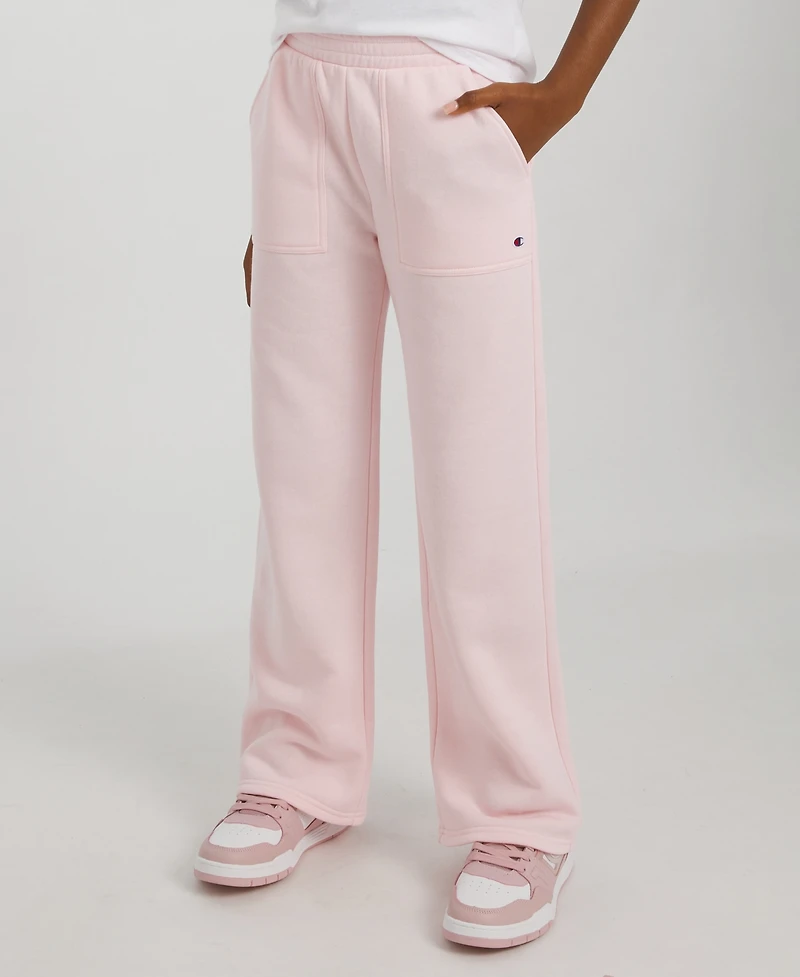 Champion Girls 7-16 Fleece Wide-Leg Pants