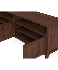Furniture 84" Hedworth Wood Entertainment Console Drawer