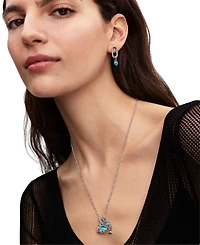 Pandora Turquoise Heart Mini Dangle Charms