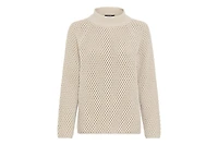 Olsen Women's Chenille Novelty Mock Neck Sweater