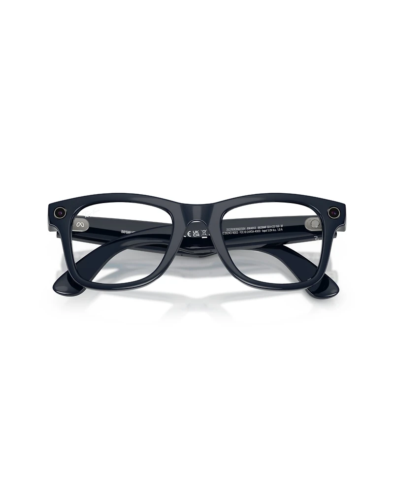 Ray-Ban Unisex Ai Meta Gen2 Wayfarer Transition Glasses, RW4012