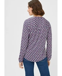 Olsen Women's Printed Tunic T-Shirt