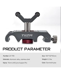 Tilta 15mm Lens Supporter Rod Adaptor