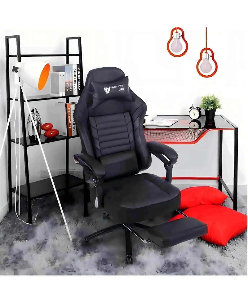 Boyel Living Seat Height Adjustable Swivel Racing Office Computer Ergonomic Video Game Chair